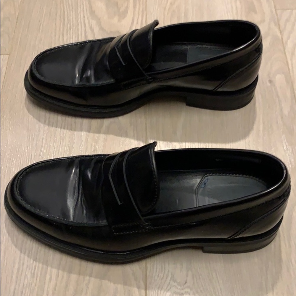 Aquatalia Neil designer weatherproof penny loafers - Picture 5 of 6